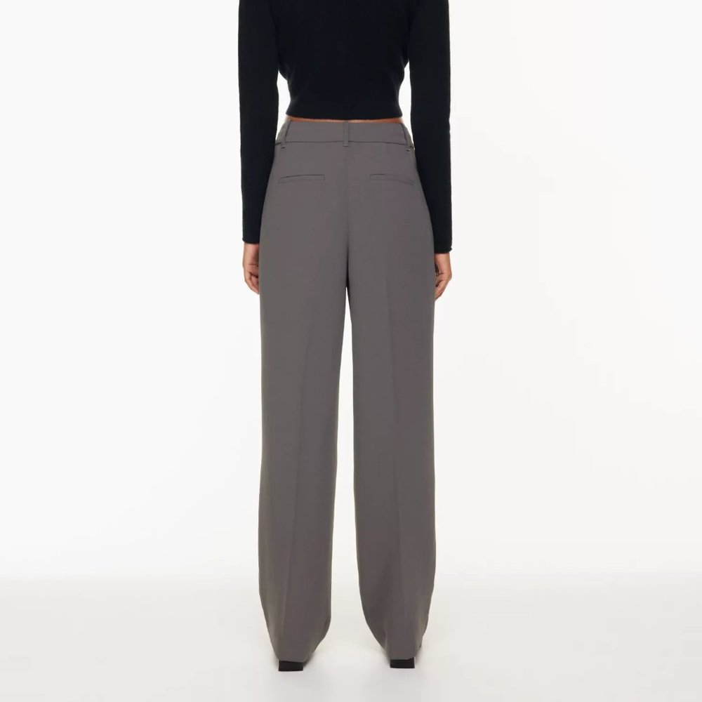 🚫SOLD🚫 ARITZIA WILFRED Effortless Pant in Peppercorn Grey - Picture 2 of 9